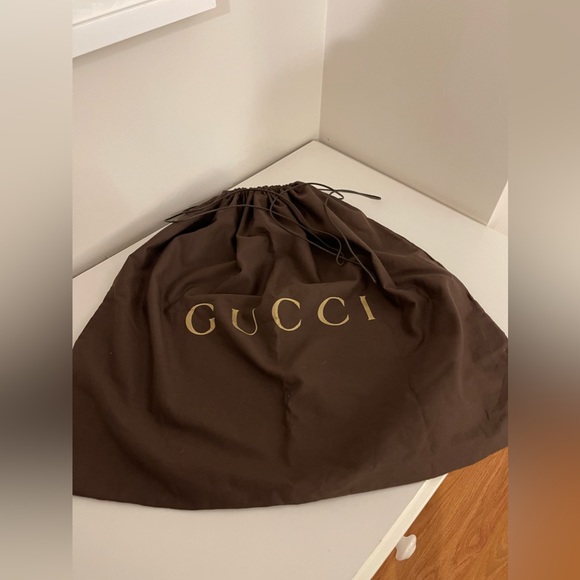 Brand NEW ~ Gucci ~ GG Black Canvas Gifford Large Tote Bag - Picture 10 of 11